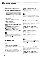 Preview for 16 page of Pioneer P2600 - DEH Radio / CD Player Operation Manual