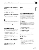 Preview for 27 page of Pioneer P2600 - DEH Radio / CD Player Operation Manual