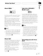 Preview for 7 page of Pioneer P580MP - Radio / CD Operation Manual