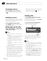 Preview for 12 page of Pioneer P580MP - Radio / CD Operation Manual