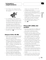 Preview for 105 page of Pioneer P580MP - Radio / CD Operation Manual