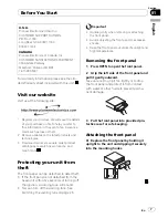 Preview for 7 page of Pioneer P590IB - Premier Radio / CD Operation Manual