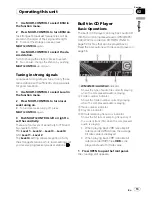 Preview for 13 page of Pioneer P590IB - Premier Radio / CD Operation Manual