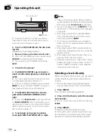 Preview for 14 page of Pioneer P590IB - Premier Radio / CD Operation Manual