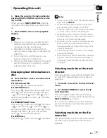 Preview for 17 page of Pioneer P590IB - Premier Radio / CD Operation Manual