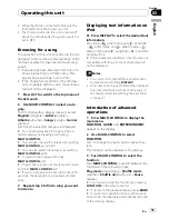 Preview for 19 page of Pioneer P590IB - Premier Radio / CD Operation Manual