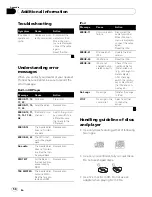 Preview for 58 page of Pioneer P590IB - Premier Radio / CD Operation Manual