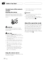 Preview for 10 page of Pioneer P770MP - Premier In-Dash CD/MP3/WMA/WAV Receiver Operation Manual