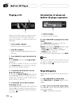 Preview for 18 page of Pioneer P770MP - Premier In-Dash CD/MP3/WMA/WAV Receiver Operation Manual