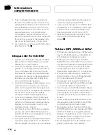 Preview for 110 page of Pioneer P770MP - Premier In-Dash CD/MP3/WMA/WAV Receiver Operation Manual