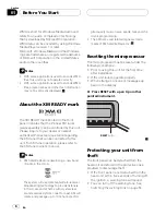 Preview for 8 page of Pioneer P8MP - Premier DEH Radio Operation Manual