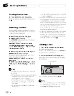 Preview for 14 page of Pioneer P8MP - Premier DEH Radio Operation Manual