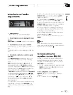 Preview for 47 page of Pioneer P8MP - Premier DEH Radio Operation Manual