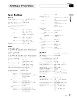 Preview for 67 page of Pioneer P8MP - Premier DEH Radio Operation Manual