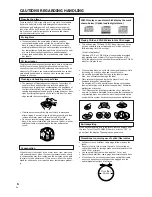 Предварительный просмотр 6 страницы Pioneer PD-F1009 - CD Changer Operating Instructions Manual