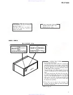 Предварительный просмотр 3 страницы Pioneer PD-F1009 - CD Changer Service Manual