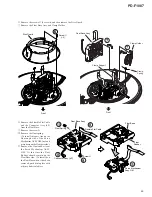 Предварительный просмотр 61 страницы Pioneer PD-F19 Service Manual