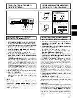 Предварительный просмотр 19 страницы Pioneer PD-M406A Operating Instructions Manual