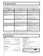 Preview for 14 page of Pioneer PD-M407 Operating Instructions Manual