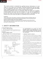 Preview for 2 page of Pioneer PD-M701 Service Manual