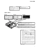 Preview for 3 page of Pioneer PD-R555RW Service Manual