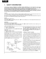 Preview for 2 page of Pioneer PD-S502 Service Manual