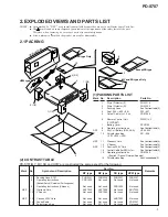 Preview for 3 page of Pioneer PD-S707 Service Manual