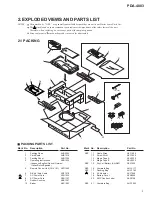 Preview for 3 page of Pioneer PDA-4003 Service Manual