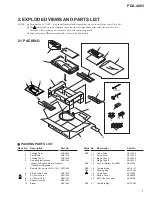 Предварительный просмотр 3 страницы Pioneer PDA-4003 Service Manual