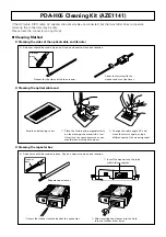 Preview for 2 page of Pioneer PDA-H05 Cleaning Manual