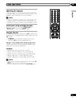 Предварительный просмотр 19 страницы Pioneer PDP-4216HD Operating Instructions Manual