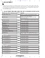 Предварительный просмотр 166 страницы Pioneer PDP-4216HD Service Manual