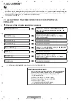 Предварительный просмотр 110 страницы Pioneer PDP-4270HD Service Manual