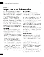 Preview for 6 page of Pioneer PDP-4280XA Operating Instructions Manual