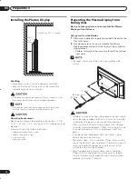 Preview for 14 page of Pioneer PDP-42A3HD Operating Instructions Manual