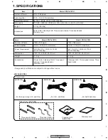 Предварительный просмотр 7 страницы Pioneer PDP-433PE Service Manual