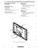 Предварительный просмотр 67 страницы Pioneer PDP-433PE Service Manual