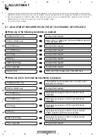 Предварительный просмотр 62 страницы Pioneer PDP 434CMX Service Manual