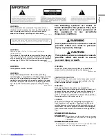 Preview for 3 page of Pioneer PDP-436FDE Operating Instructions Manual