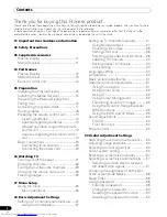 Preview for 4 page of Pioneer PDP-436FDE Operating Instructions Manual