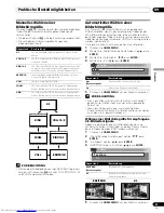 Preview for 129 page of Pioneer PDP-436FDE Operating Instructions Manual