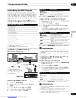 Preview for 133 page of Pioneer PDP-436FDE Operating Instructions Manual