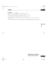 Preview for 235 page of Pioneer PDP-436XDE Operating Instructions Manual