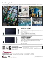 Preview for 8 page of Pioneer PDP-504CMX Brochure & Specs