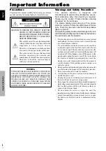 Предварительный просмотр 3 страницы Pioneer PDP-615EX Operating Instructions Manual