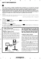 Preview for 2 page of Pioneer PDP-R03U Service Manual