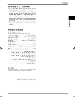 Preview for 11 page of Pioneer PDP-S13-LR Operating Instructions Manual