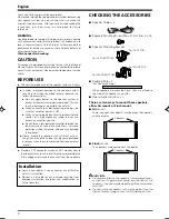 Preview for 2 page of Pioneer PDP-S37 Operating Instructions Manual