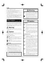 Предварительный просмотр 2 страницы Pioneer PDP-S53-LR Operating Instructions Manual