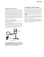 Preview for 3 page of Pioneer PDP-V402 Service Manual